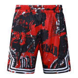 26/27 Flying Man Casual NBA Edition sunset shorts#C2528