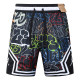 26/27 Flying Man Casual NBA Edition Candlelight Red shorts#C2527