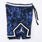 26/27 Flying Man Casual NBA Edition starry sky Blue shorts#C2516