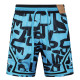 26/27 Flying Man Casual NBA Edition Black Blue shorts#C2518