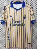 25/26 Las Palmas Yellow Retro Soccer Jersey(带复古章)