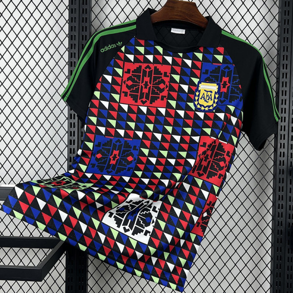 1990 Argentina Goalkeeper Retro Soccer Jersey