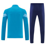 26/27 UA Lake Blue Kids Half Pull Tracksuit#815湖蓝(童装半拉链)