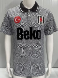 1991/1992 Beşiktaş Home Fans Soccer Jersey