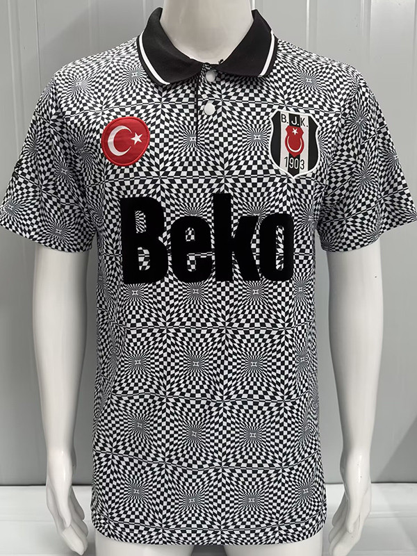 1991/1992 Beşiktaş Home Fans Soccer Jersey