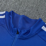 26/27AD Blue Half Pull Tracksuit#814(半拉链)