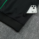 26/27UA Black&Green Jacket Tracksuit#2320