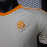 26/27 Bayern Beige White Player Version Retro Soccer Jersey
