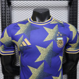 26/27 Argentina Star Edition Royal Blue Player Version Soccer Jersey
