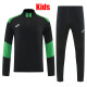 26/27 UA Black&Green Half Pull Tracksuit#816(半拉链)
