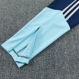 26/27AD Blue Kids Half Pull Tracksuit#814(童装半拉链)