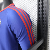 26/27 Newcastle Royal Blue Player Version Long Sleeve Retro T-shirt