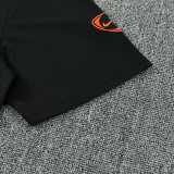 26/27 INT Black polo shirts pants suit(圆领)