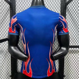 26/27Japan Flame Edition Blue Player Version Soccer Jersey