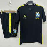 26/27 Brazil Black Training Short Suit