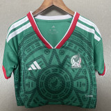 26/27 Mexico Home Women Short Sleeves