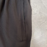 2026 NK Black Double Layered Sports Shorts#N1004黑色