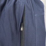 2026 UA Dark Blue Double Layered Sports Shorts#U3002上青