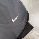 2026 NK Grey Double Layered Sports Shorts#N1004灰色