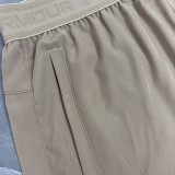 2026 UA Khaki Double Layered Sports Shorts#U3002卡其色
