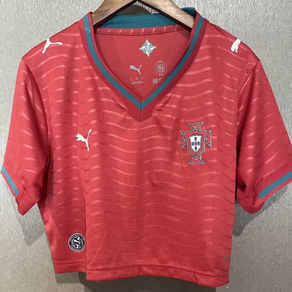 26/27 Portugal Home Women Short Sleeves
