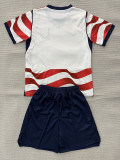26/27 USA Home Kids Soccer Jersey