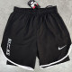 2026 NK Black Double Layered Sports Shorts#N1004黑色