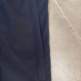 2026 NK Dark Blue Double Layered Sports Shorts#N1004宝蓝