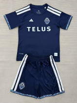 26/27 Vancouver Whitecaps  Away Kids Soccer Jersey