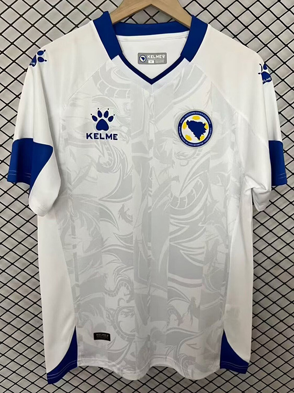 26/27 Bosna i Hercegovina Away Fans Soccer Jersey
