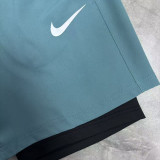 2026 NK Apple Green Double Layered Sports Shorts#N1003果绿\白标
