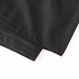 2026 AD Black Double Layered Sports Shorts#A2003白标黑色