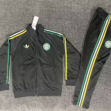 26/27 Celtic Black Jacket Tracksuit