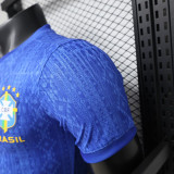 26/27 Brazi Special Edition Blue Player Version Soccer Jersey