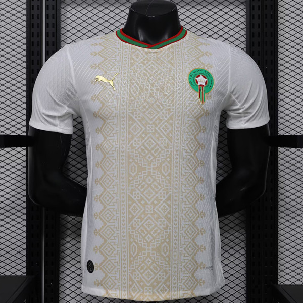 26/27 Morocco Away Player Version Soccer Jersey