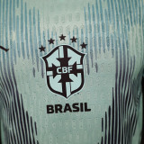 26/27 Brazil Goalkeeper Green Player Version Soccer Jersey