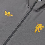 26/27 Man Utd Grey Jacket Tracksuit