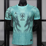 26/27 Brazil Goalkeeper Green Player Version Soccer Jersey