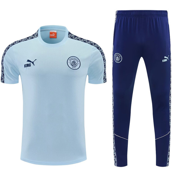 26/27 Man City Sky Blue shirts pants suit