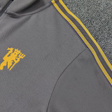 26/27 Man Utd Grey Jacket Tracksuit