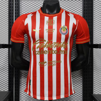 26/27 Chivas Home Player Version  Soccer Jersey