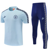 26/27 Man City Sky Blue shirts pants suit