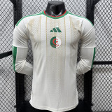 2026 Algeria Home Long Sleeve Player Version Soccer Jersey
