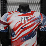 26/27 USA World Cup Commemorative Edition Ribbon Player Version Soccer Jersey