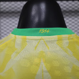 26/27 Brazi World Cup Commemorative Edition Yellow Player Version Soccer Jersey
