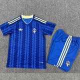 2026 Sweden Away Kids Soccer Jersey