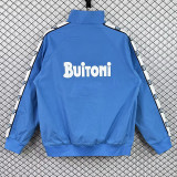 1987/1988 Napoli Sky Blue Retro Windbreaker