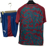26/27 Portugal Maroon Training Short Suit