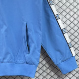1987/1988 Napoli Sky Blue Retro Windbreaker