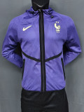 2026 France Purple Hooded Double Layered Appearance Suit